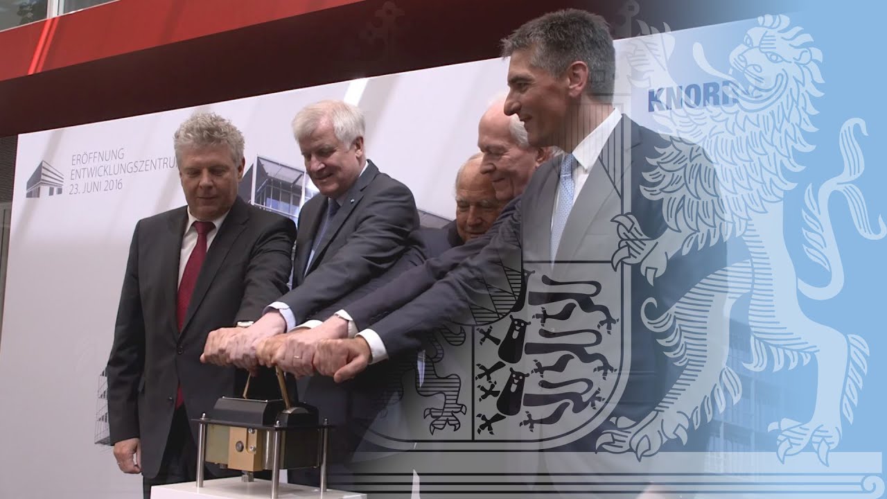 Eröffnung des neuen Entwicklungszentrum der Knorr-Bremse AG - Bayern